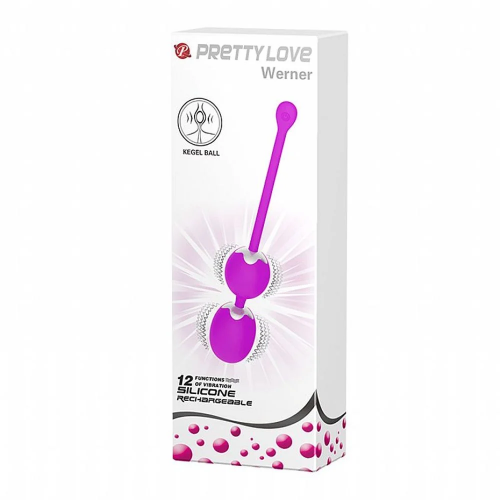 WILLIE VIBRADOR KEGEL BALL RECARREGAVEL  PRETTY LOVE