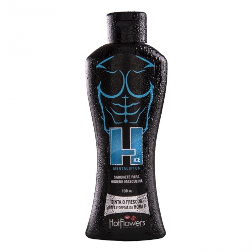 SABONETE ÍNTIMO MASCULINO H ICE130ML - HOT FLOWERS