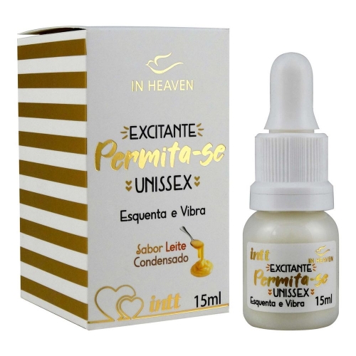 GEL EXCITANTE ESQUETA E VIBRA PERMITA-SE 15ML INTT