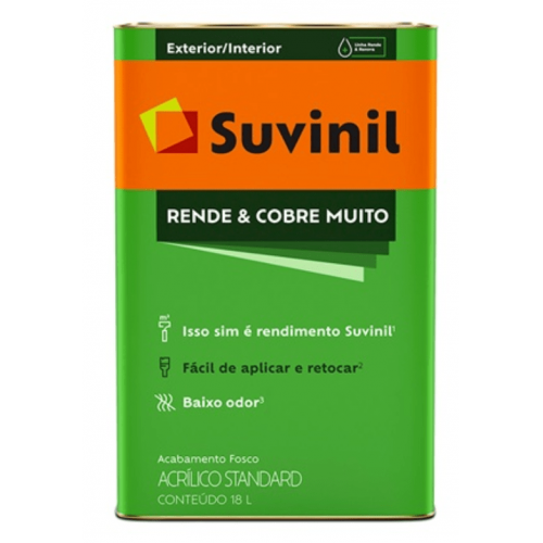 SUVINIL RENDE & COBRE MUITO BRANCO NEVE 18L