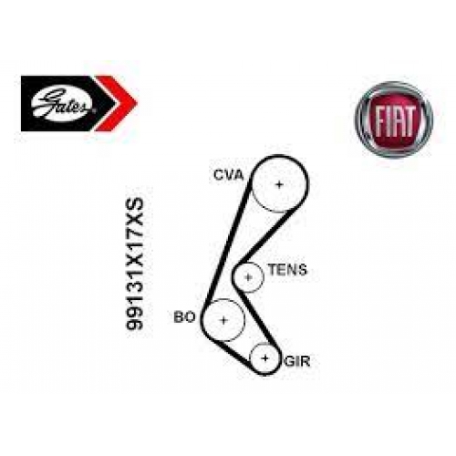 CORREIA DENTADA GATES FIAT UNO 1.0 96>00