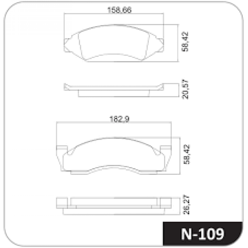 JG DE PASTILHA DE FREIO DIANT COBREQ F1000/F2000