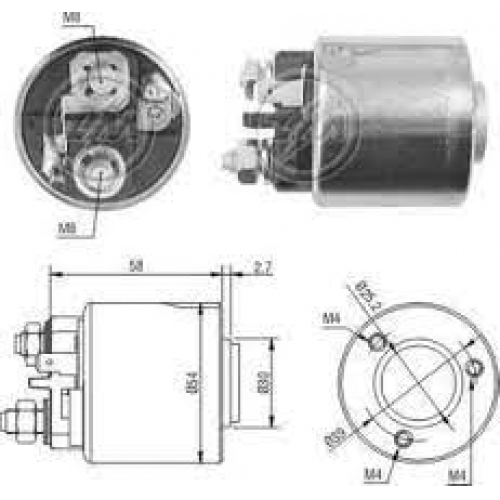 AUTOMATICO/CHAVE MAGNETICA 12V VALEO ZMRENAULT