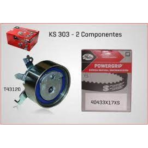 KIT CORREIA DENTADA GATES GM