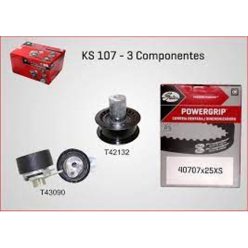 KIT CORREIA DENTADA GATES VW 1.0 16V