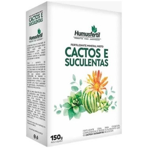 FERTILIZANTE CACTOS E SUCULENTAS-150G