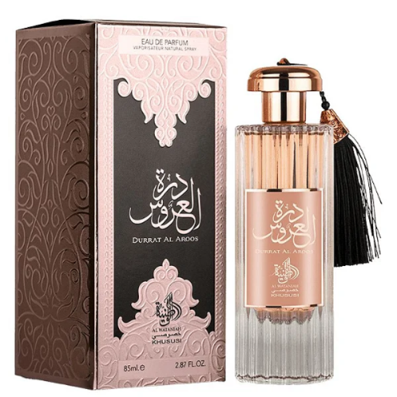 PERFUME ARABE AL WATANIAH DURRAT AL AROOS 85ML