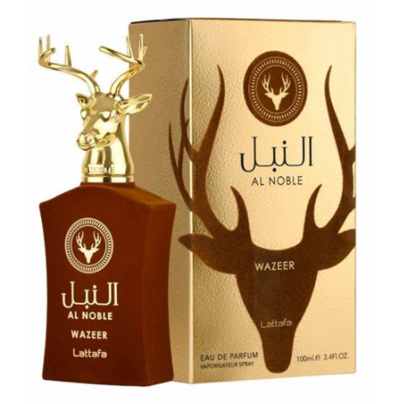 PERFUMA ARABE LATAFFA AL NOBLE WAZEER 100ML