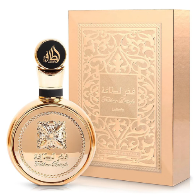 PERFUME ARABE LATAFFA FAHKAR GOLD 100ML