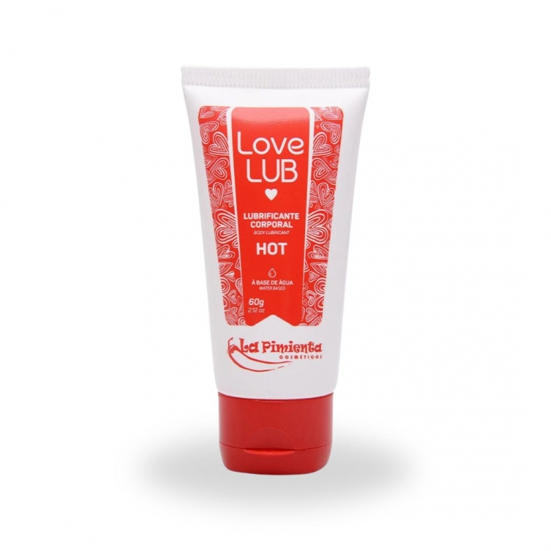 LOVE LUB HOT - LUBRIFICANTE CORPORAL - LA PIMIENTA