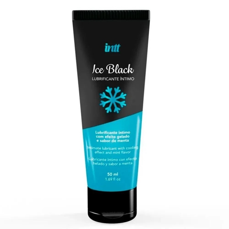 ICE BLACK GEL LUBRIFICANTE - INTT