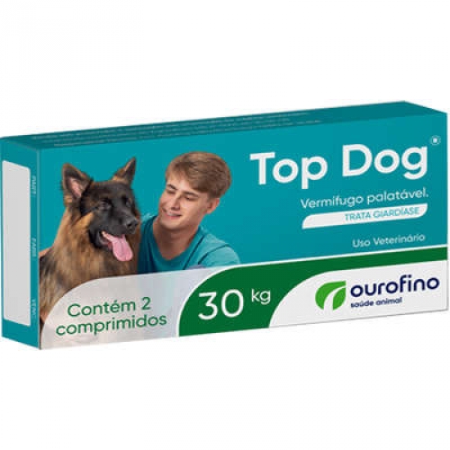 TOP DOG 30 KG 3.000 MG OURO FINO 1 COMP