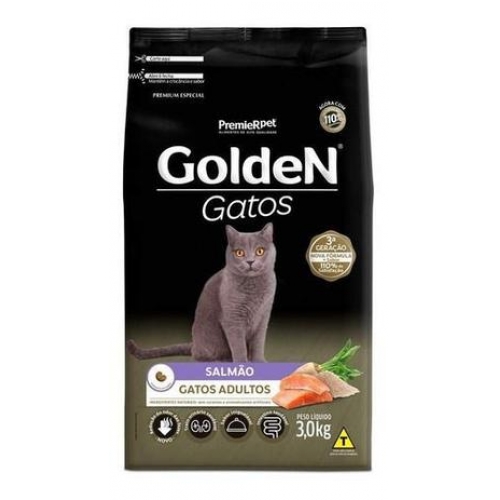 GOLDEN GATOS AD SALMAO 3 KG