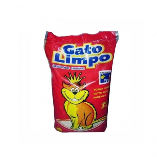 AREIA GATO LIMPO 4 KG