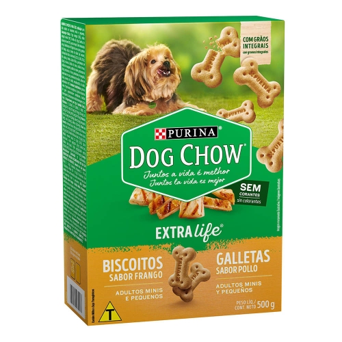 DOGCHOW BISCOITOS FRANGO