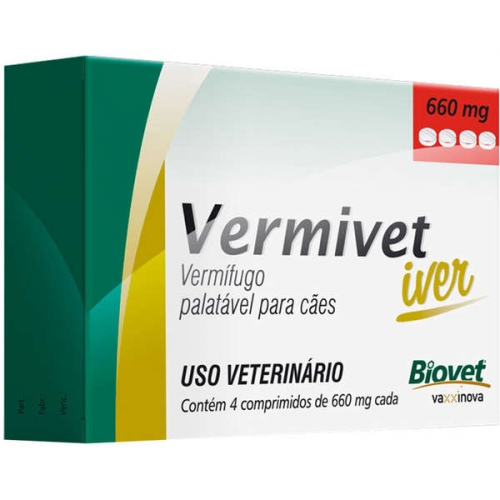 VERMIVET IVER 660MG 1 COMP