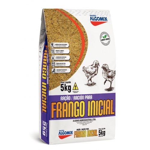 RAÇÃO FRANGO INICIAL ALGOMIX 5 KG