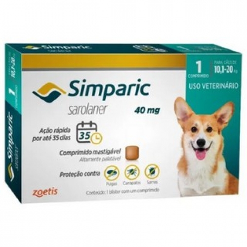 SIMPARIC 40 MG CX C/ 1