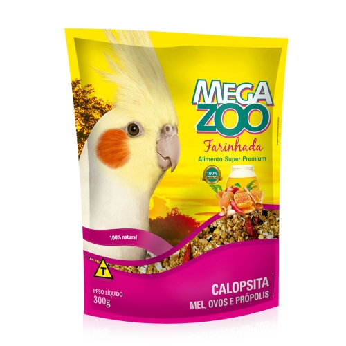 MEGAZOO FARINHADA CALOPSITA 300GR