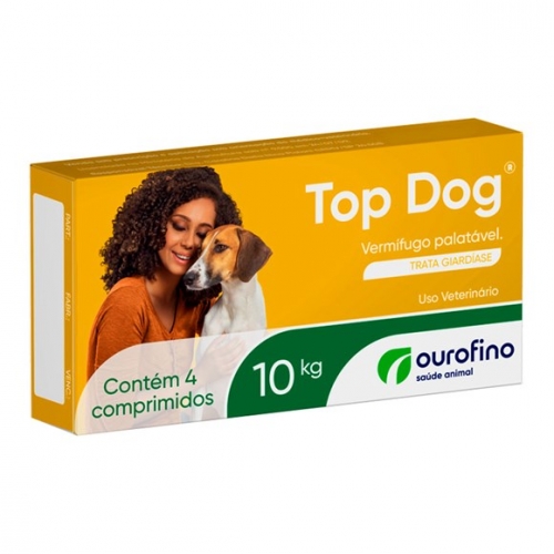 TOP DOG 10 KG 1.000 MG OURO FINO 1COMP