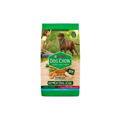 DOG CHOW ADULTOS FRANGO E ARROZ 15KG