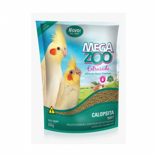 MEGAZOO EXTRUSADA CALOPSITA SOFT 350G