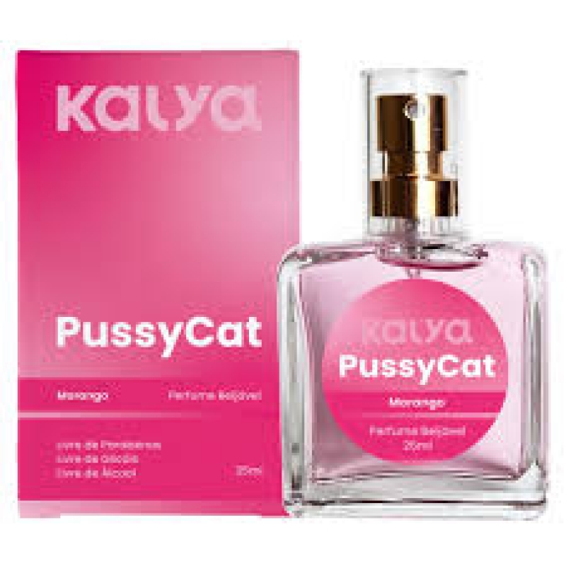 PERFUME FEMININO BEIJÁVEL PUSSYCAT MORANGO