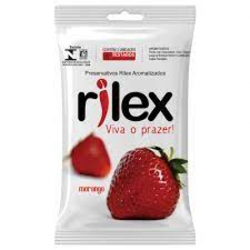 PRESERVATIVO RILEX MORANGO C/3 REF.126