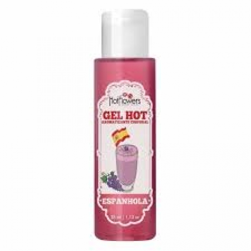 GEL AROMATIZANTE HOT - ESPANHOLA REF.HC328