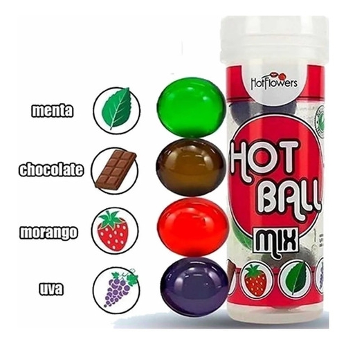 BOLINHA HOT BALL MIX REF.HC621