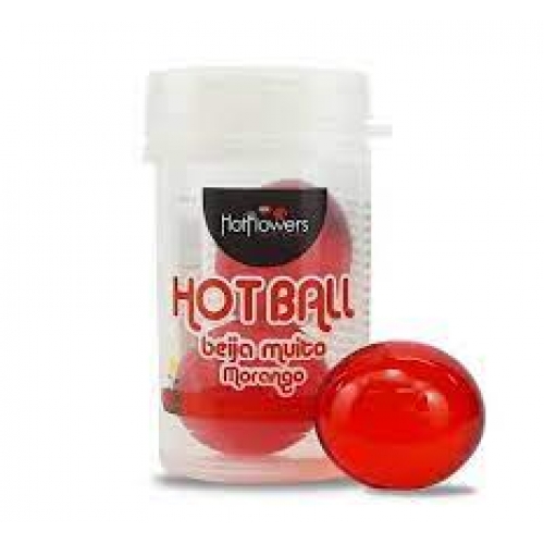 BOLINHA HOT BALL MORANGO REF.HC583