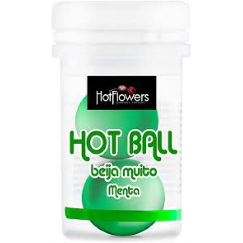 BOLINHA HOT BALL BEIJA MUITO MENTA HC585