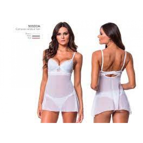 CAMISOLA TULE E RENDA VERY CHIC REF.5032