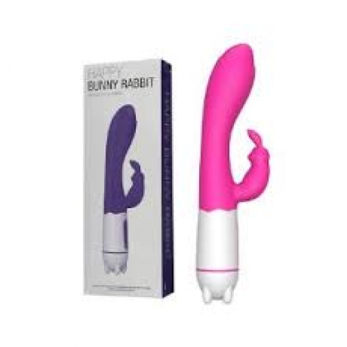 VIBRADOR HAPPY BUNNY RABBIT PONTO G  USB REF.CH005