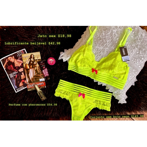 CONJUNTO CROPED NEON S/BOJO SENSUELLE REF.1613