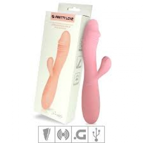 VIBRADOR SILICONE RECARREGAVEL PRETTY LOVE 30 NIVEIS DE VIBRACAO REF.5542