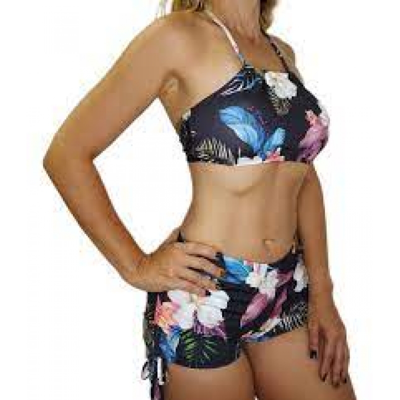 SUNKINI ESTAMPADO C/ REGULAGEM NA LATERAL EMBELLEZE REF.415158