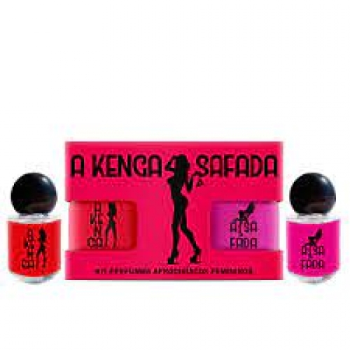 KIT PERFUME DRODISÍACO FEMININO A KENGA SAFADA