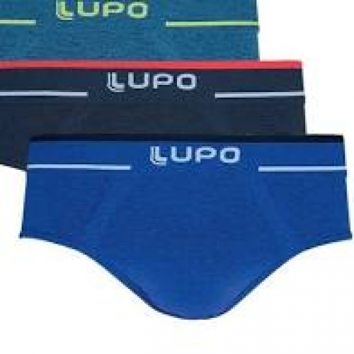 CUECA SLIP MICROFIBRA LUPO 624