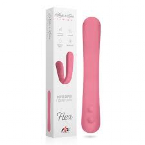 VIBRADOR MOTOR DUPLO E CORPO FLEXIVEL USB REF.AEE001