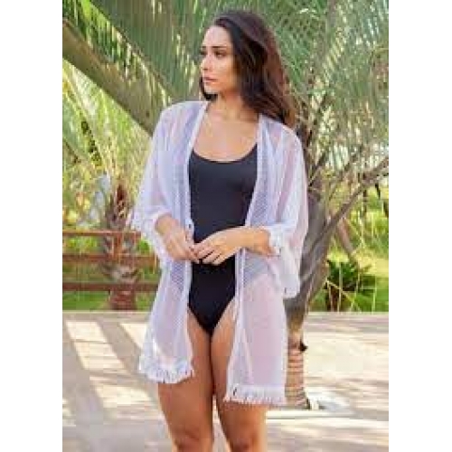 SAIDA DE PRAIA KIMONO ARRASTÃO CURTO FLARE REF.H381