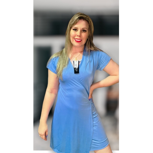 HOBE LISO AZUL MARIA ROSA