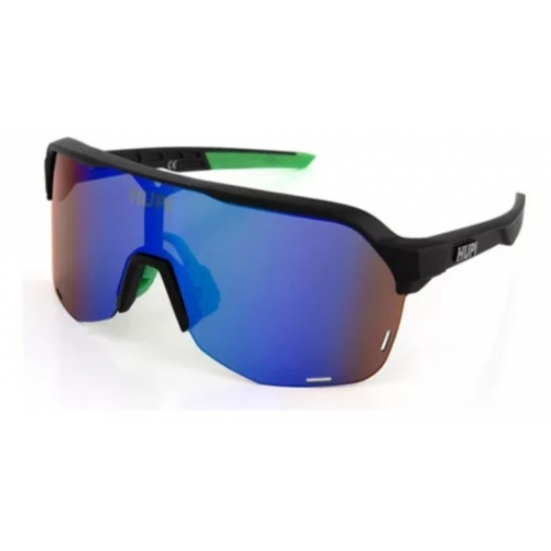 OCULOS HUPI HUEZ PRETO-LENTE VERDE ESPELHADO-UNICO