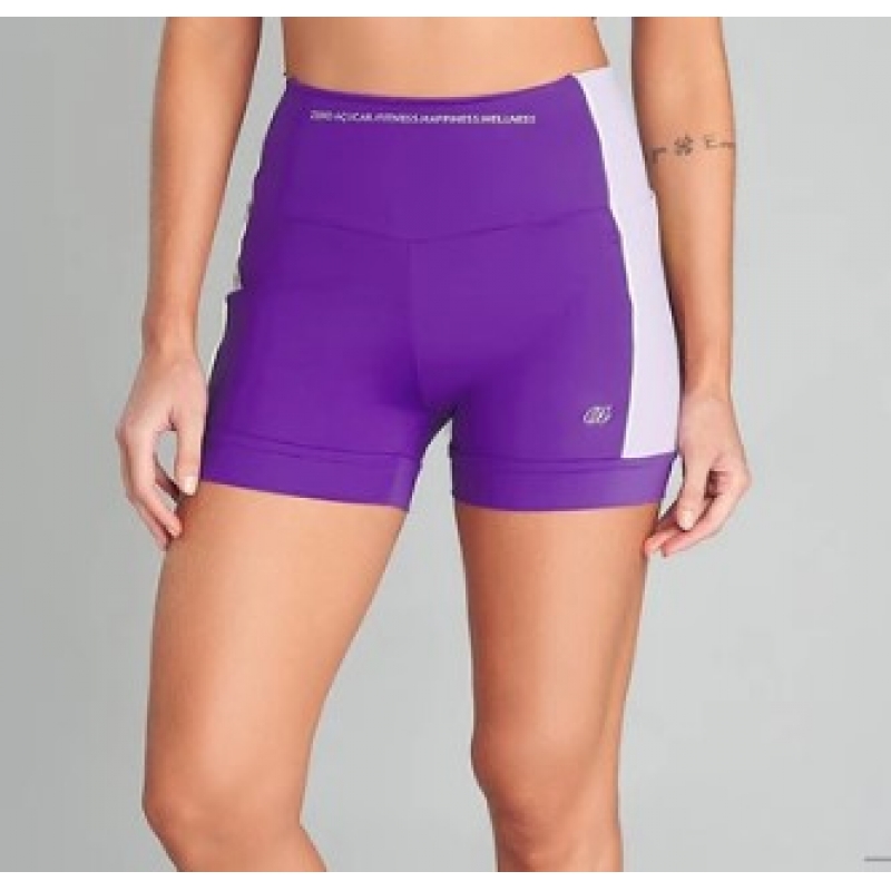 SHORTS HAPPY ROXO GALAXIA