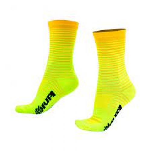 MEIA HUPI HIPERLINE AMARELO NEON