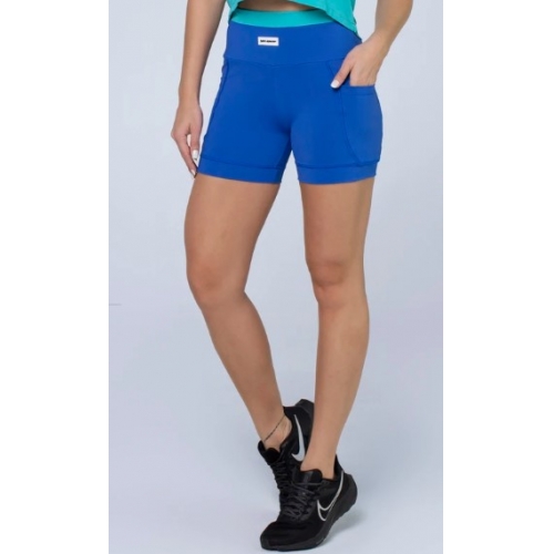 SHORTS TRANÇADOR AZUL ROYAL