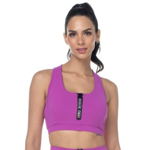 TOP ZIPER CONFORT N FUCSIA