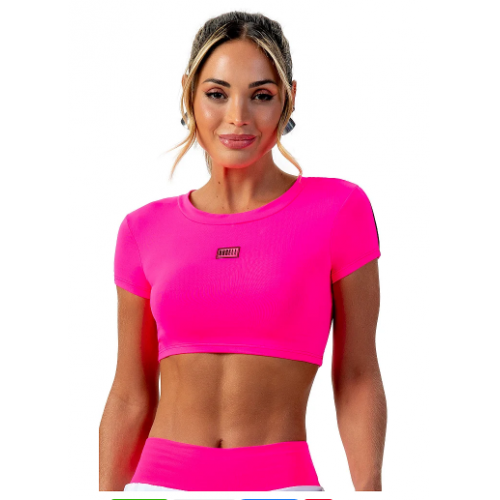 CROPPED MICROLIGHI PINK