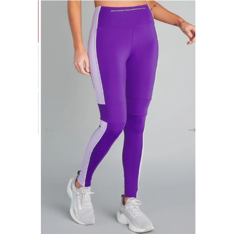 LEGGING HAPPY ROXO GALAXIA