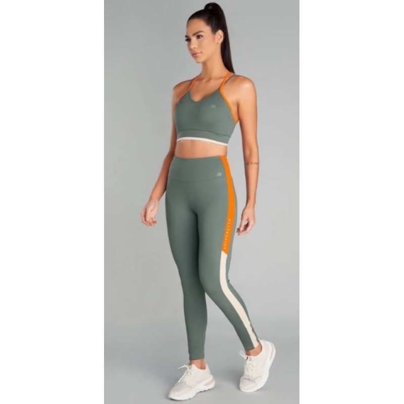 LEGGING FIT MOVING GREEN NIGHT